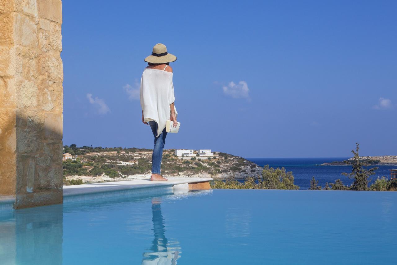 Olea Villas - Infinity Pool, Hot Tub, Sea Views Мараті Екстер'єр фото